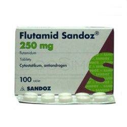 Флутамид Сандоз 250мг №100 таблетки