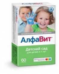 АлфаВит Детский сад витамины таблетки 60 шт.