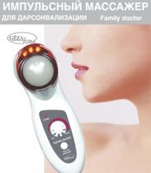Жезатон дарсонваль массажер импульсный с ИК-прогревом Family Doctor