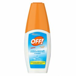 Офф Аква-спрей от комаров 100мл