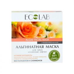 Альгинатная маска для лица Ecolab Мгновенный лифтинг