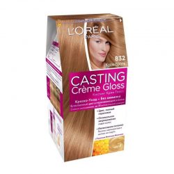 Крем-Краска для волос Loreal casting creme gloss тон 832 крем-брюле