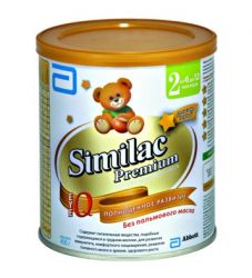 Симилак Премиум 2 смесь сухая молочная для детей 400г