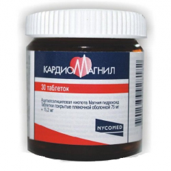 Кардиомагнил 75мг+15