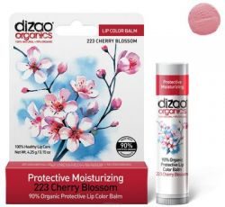 Дизао Органикс 90% органический оттеночный бальзам для губ 223 Цветок вишни