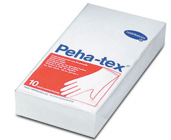 ХАРТМАНН/HARTMANN Пеха-текс перчатки смотровые трикотажные х/б (p.9) 10пар