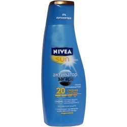 Нивея Сан лосьон усиливающий загар Активатор после загара 200мл (86039)