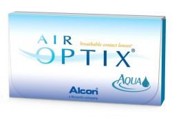 Линзы контактные Air Optix Aqua 1мес/8