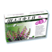 Шалфей Зеленый доктор №24 пастилки