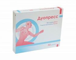 Дуопресс 80мг+12