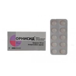 Орнисид 250мг №20 таблетки