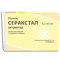 Серакстал раствор для инъекций 0