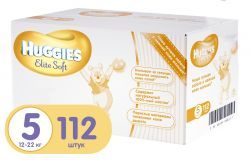 Хаггис подгузники Elite Soft (5) 12-22кг 112шт