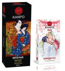 Канпо лубрикант для женщин Shime регенерирующий 50мл + презервативы Sei Original оригинальные 12шт белая упаковка