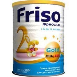 Фрисолак голд 2 - заменитель молока от 6 до 12 мес 900г
