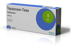 Теразозин-Тева 5мг №30 таблетки