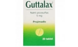 Гутталакс 5мг №20 таблетки
