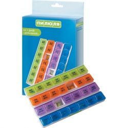 Пилюля таблетница на 7 дней Домашняя арт.3746