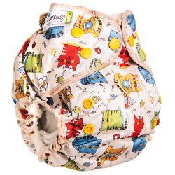 Глориес многоразовый подгузник для приучения к горшку NEW Котята 3-18кг+2 вкладыша