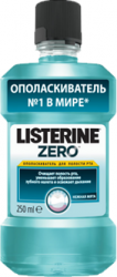 Листерин Zero ополаскиватель для полости рта без спирта 250мл