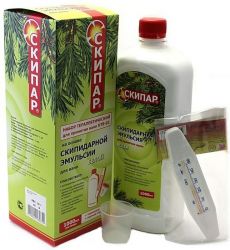 Скипар скипидарная эмульсия белая набор терапевтический для ванн 1л/НТВ-02