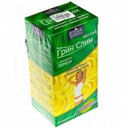 Грин Слим чай Лимон 2г №30 фильтр-пакеты