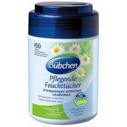 Бюбхен салфетки влажные очищающие 150шт