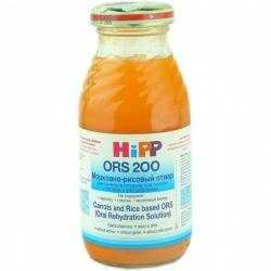 Хипп ORS 200 отвар морковно-рисовый с 4 мес 200г