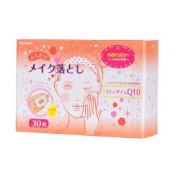 Салфетки для снятия макияжа Kyowa Shiko с добавлением коэнзима Q10