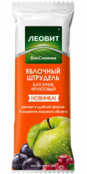 Худеем за неделю Биослимика батончик фруктовый яблочный штрудель 30г