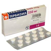 Тербизил таблетки 250мг №14