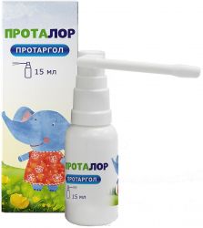 Проталор (протаргол) спрей 15мл
