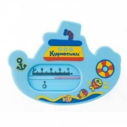 Курносики термометр детский для ванны пароходик 6мес+