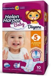 Хелен Харпер подгузники Baby junior 11-25кг 10шт