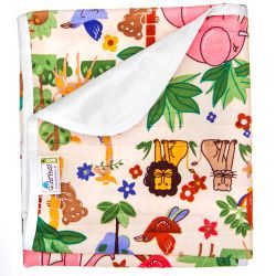 Глориес непромокаемая пеленка Африка 80х68см