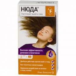 Нюда средство педикулицидное 50мл.