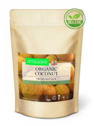 Кокосовая мука 200гр.organic