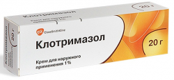 Клотримазол 1% 20г крем /Glaxo/