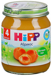 Хипп пюре Мое первое пюре абрикос с 4 мес 125г
