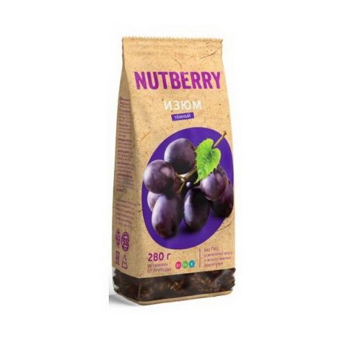 Изюм Темный  Nutberry 280 Гр