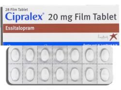 Ципралекс 20мг №28 таблетки