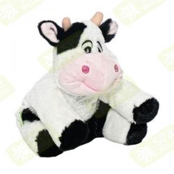 Спа белль грелка-игрушка коровка с наполнителем из гречихи и лаванды