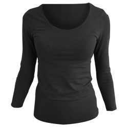 Фитен термофутболка Comfy Inner X30 женская с длинным рукавом р.М черная