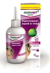Паранит шампунь педикулицидный с гребнем 200мл