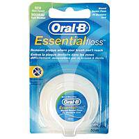 Орал-Би нить зубная Essentialfloss невощеная 50м