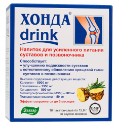 Эвалар Хонда дринк порошок №10 пакетики