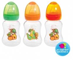 Мир детства бутылочка ПП эргономичная 125мл 0+