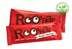 Рубар батончик с ягодами годжи 30гр organic