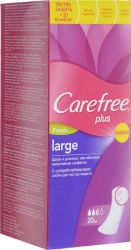 Кэфри прокладки ежедневные ароматизированные plus large fresh 20 ШТ