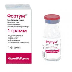 Фортум 1г фл.